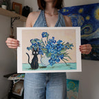 "Jiji's Irises" Fine Art Print
