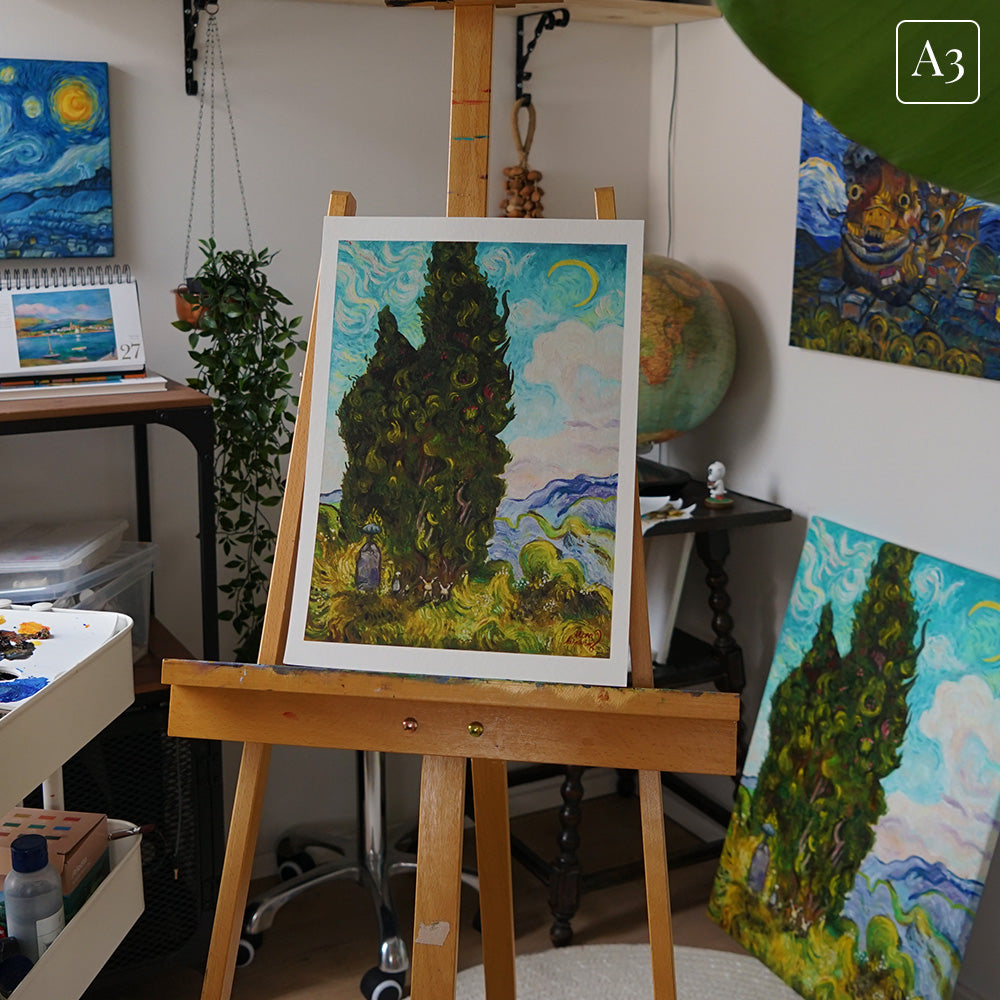 "Totoro's Trees" Fine Art Print