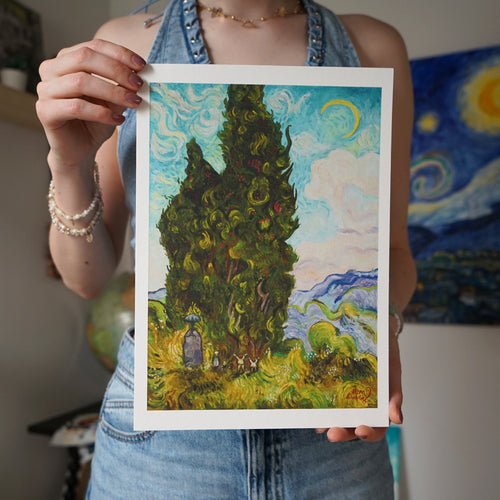 "Totoro's Trees" Fine Art Print