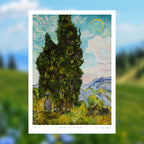 Limited Edition - "Totoro's Trees" Fine Art Print A2
